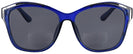 Oversized,Square Sapphire Adele Bifocal Reading Sunglasses View #2