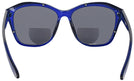 Oversized,Square Sapphire Adele Bifocal Reading Sunglasses View #4