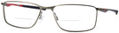 Rectangle Satin Brushed Chrome Oakley OX3217 Socket 5.0 Bifocal w/ FREE NON-GLARE View #1