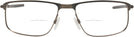 Rectangle Pewter Oakley OX5019 Titanium Bifocal View #2