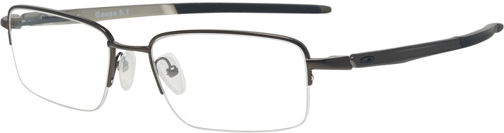 Rectangle Matte Cement Oakley OX5125 Titanium Progressive No Line Bifocal View #1