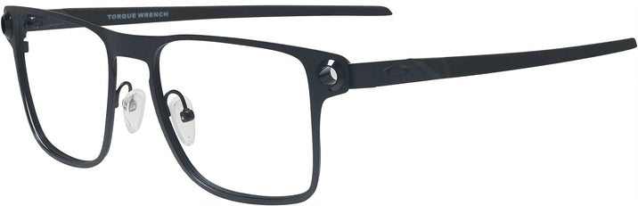 Square Satin Light Steel Oakley OX5144 Single Vision Full Frame View #1