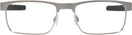 Rectangle Satin Brushed Chrome Oakley OX5153 Titanium Computer Style Progressive View #2