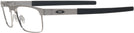Rectangle Satin Brushed Chrome Oakley OX5153 Titanium Progressive No-Lines View #3