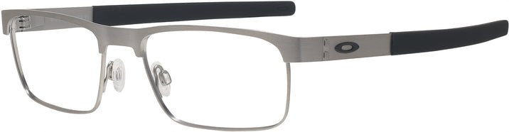 Rectangle Satin Brushed Chrome Oakley OX5153 Titanium Progressive No-Lines View #1