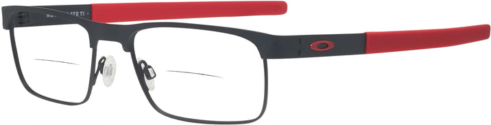 Rectangle Satin Light Steel Oakley OX5153L Titanium Bifocal View #1