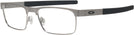 Rectangle Satin Brushed Chrome Oakley OX5153L Titanium Single Vision Full Frame View #1