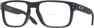 Square Satin Black Oakley OX8156 Holbrook RX Bifocal View #1