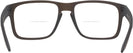 Square Brown Smoke Oakley OX8156 Holbrook RX Bifocal View #4