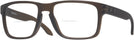 Square Brown Smoke Oakley OX8156 Holbrook RX Bifocal View #1