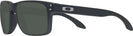 Square Satin Black Oakley OX8156 Holbrook RX Progressive No Line Reading Sunglasses View #3