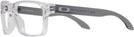 Square Polished Clear Oakley OX8156L Holbrook RX Single Vision Full Frame View #3