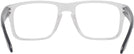 Square Polished Clear Oakley OX8156L Holbrook RX Single Vision Full Frame View #4