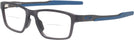 Rectangle Satin Grey Smoke Oakley OX8153 Metalink Bifocal View #1
