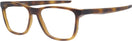 Square Satin Brown Tortoise Oakley OX8163 Single Vision Full Frame View #1