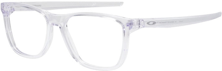 Square Polished Clear Oakley OX8163 Computer Style Progressive View #1