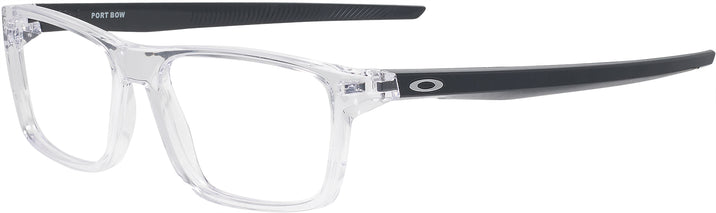 Rectangle Polished Clear Oakley OX8164 Computer Style Progressive View #1