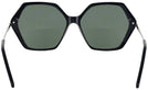 Oversized Black Iris Bifocal Reading Sunglasses View #4