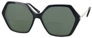 Oversized Black Iris Bifocal Reading Sunglasses View #1