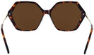 Oversized Tortoise Iris Progressive No Line Reading Sunglasses View #4