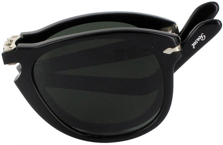 Aviator Black Persol 0714 Folding Sunglasses View #1