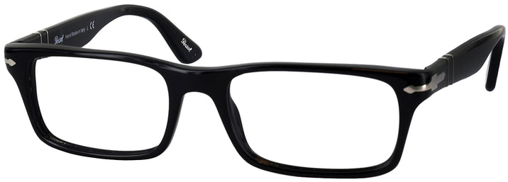 Rectangle Black Persol 3050V Progressive No-Lines w/ FREE NON-GLARE View #1