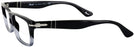 Rectangle Gradient Black Persol 3050V Bifocal w/ FREE NON-GLARE View #3