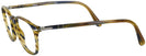 Square Striped Brown Grey Persol 3178V Computer Style Progressive with FREE NON-GLARE View #3