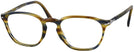 Square Striped Brown Grey Persol 3178V Computer Style Progressive with FREE NON-GLARE View #1