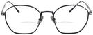 Round Matte Black Persol 5004VT Titanium Bifocal w/ FREE NON-GLARE View #2