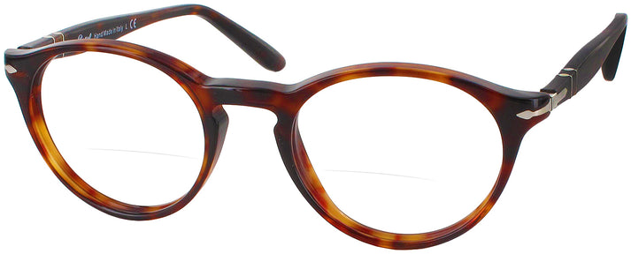 Round Havana Persol 3092V Bifocal w/ FREE NON-GLARE View #1