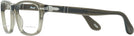 Rectangle Taupe Grey Transparent Persol 3012VL Bifocal w/ FREE NON-GLARE View #3