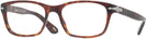 Rectangle Havana Persol 3012VL Computer Style Progressive View #1