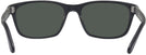 Rectangle Matte Black Persol 3012VL Progressive No Line Reading Sunglasses View #4