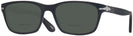 Rectangle Matte Black Persol 3012VL Bifocal Reading Sunglasses View #1