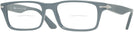 Rectangle OSOLID GREY Persol 3050V Bifocal w/ FREE NON-GLARE View #1