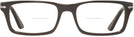 Rectangle Solid Brown Persol 3050V Bifocal w/ FREE NON-GLARE View #2