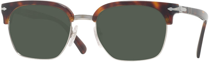 Square Havana Persol 3199S Sunglasses View #1
