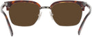 Square Havana Persol 3199S Progressive No Line Reading Sunglasses View #4