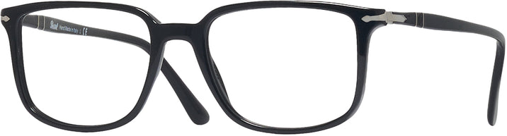 Square Black Persol 3275VL Computer Style Progressive View #1