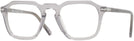 Square TRANSPARENT GREY Persol 3292V Single Vision Full Frame w/ FREE NON-GLARE View #1