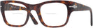 Square Havana Persol 3297V Bifocal View #1