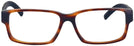 Rectangle Tortoise Brown Porsche 8241 Single Vision Full Frame View #2