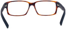 Rectangle Tortoise Brown Porsche 8241 Single Vision Full Frame View #4