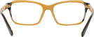 Rectangle Top Blue/yellow/grey Havana Prada 01VV PETITE Single Vision Full Frame View #4