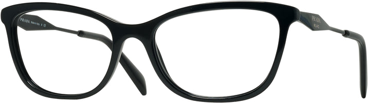 Rectangle Black Prada 02YV Computer Style Progressive View #1