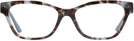 Rectangle Spotted Blue/brown Prada 03WV Computer Style Progressive View #2