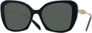 Oversized Black Prada 03YS Progressive No Line Reading Sunglasses View #1