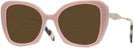 Oversized Alabaster/crystal Prada 03YS Bifocal Reading Sunglasses View #1
