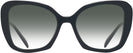 Oversized Black Prada 03YS w/ Gradient Progressive No Line Reading Sunglasses View #2